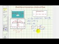 Hydrostatic Force on a Semicircle Window