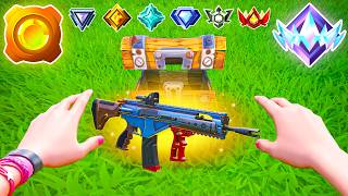 UNRANKED To UNREAL Solo Reload Speedrun BUT I Only Get 1 Chest!