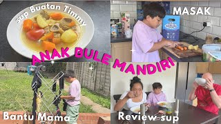 MAU MASUK SMP, TIMMY BELAJAR BELANJA & MASAK SENDIRI 