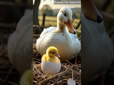 Duck and Puppy friendship story #duck #puppy