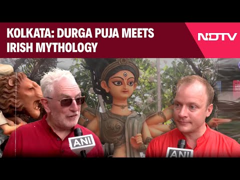 Durga Puja Meets Irish Mythology: Behala Natun Dal In Kolkata Celebrates 75 Years Of Diplomatic Ties