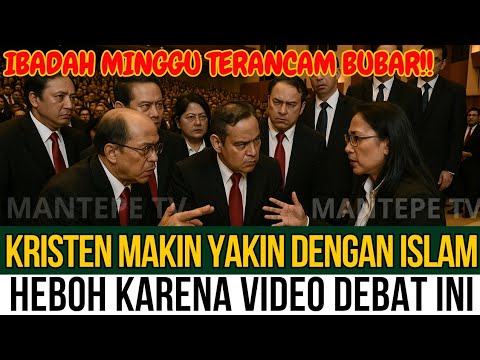 IBADAH MINGGU TERANCAM BUBAR‼️Kristen Makin Yakin Dengan Ajaran Islam_Heboh Karena Video Ini
