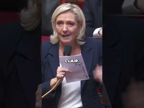 Marine Le Pen tacle HOLLANDE 👊🏼