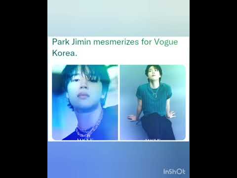 Park Jimin mesmerizes for Vogue Korea.