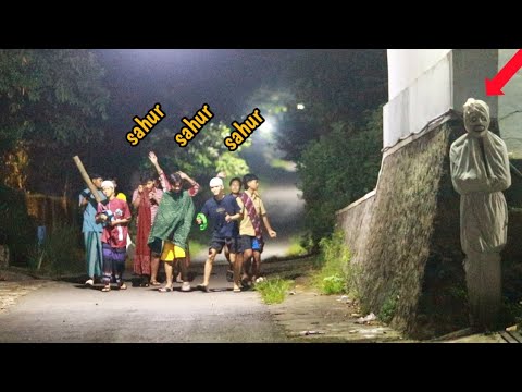 Prank Pocong Sahur Sahur Lucu || Spesial Bulan Ramadhan || Bikin Ngakak