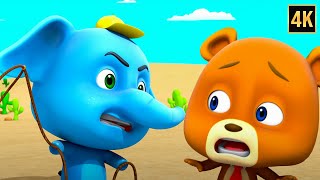 Funny Comedy - The Quicksand Adventure + Cartoon Videos for Kids