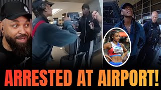 Bodycam Released: Track Star Sha’Carri Richardson Arrested at Airport after ATTACKING boyfriend