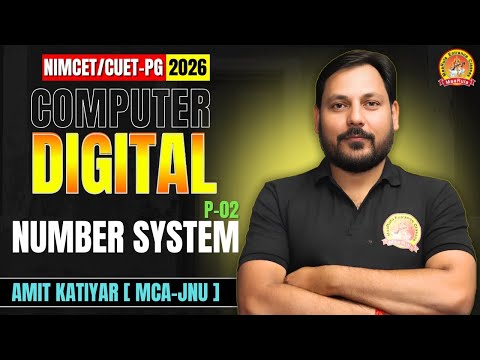 NUMBER SYSTEM | PART - 02 | COMPUTER | NIMCET & CUET-PG 2026 | COMPLETE CONCEPT #nimcet #cuetpg