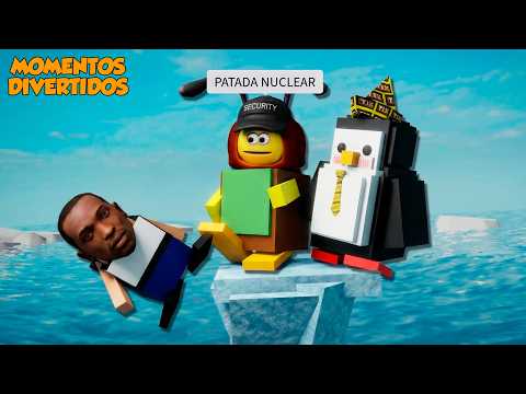 PATEA UN PINGÜINO MOMENTOS DIVERTIDOS (KNOCKOUT) (ROBLOX)