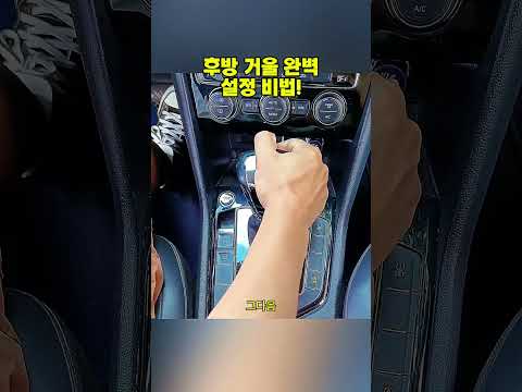 후방 거울 완벽 <strong>설정</strong> 비법!