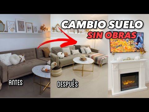 🏠 CAMBIO de SUELO FÁCIL ¡Hazlo tu mismo! (Quickstep) Antes y Después | Bstyle