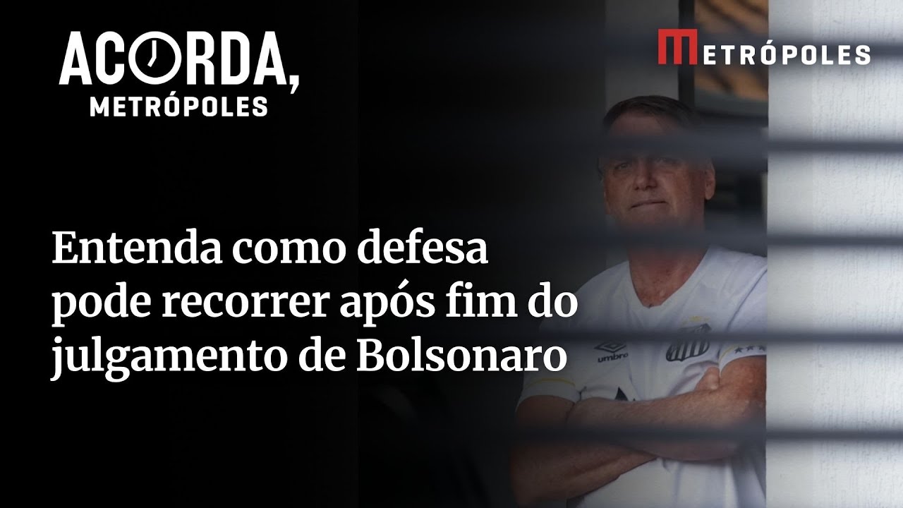 Entenda como defesa pode recorrer após fim do julgamento de Bolsonaro no STF