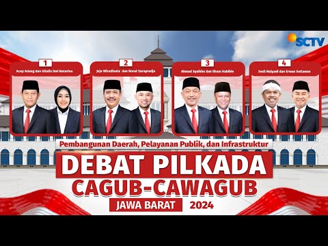 🔴 LIVE | DEBAT KETIGA PILKADA CAGUB-CAWAGUB JAWA BARAT 2024