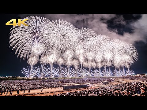 長岡花火 復興祈願フェニックス 20周年特別編集｜４ヶ所から撮影 - Nagaoka Fireworks Phoenix Display 20th Anniversary Compilation -