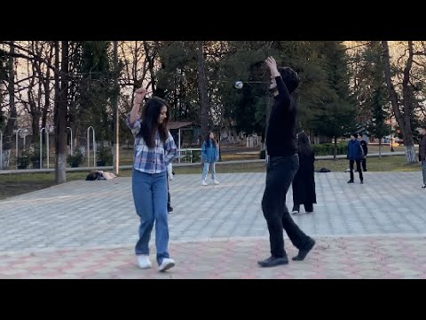 Чеченская Лезгинка 2025 Девушки Танцуют ALISHKA Dance Lezginka Bass Chechen Songs Zaqatala Park Кайф