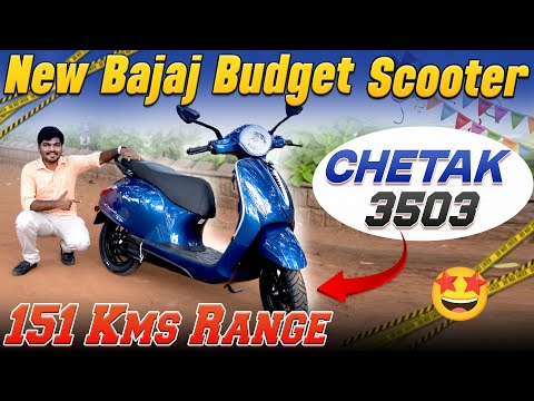 I Tested BAJAJ'S New Budget Electric Scooter | Chetak 3503 Review | Electric Vehicles India