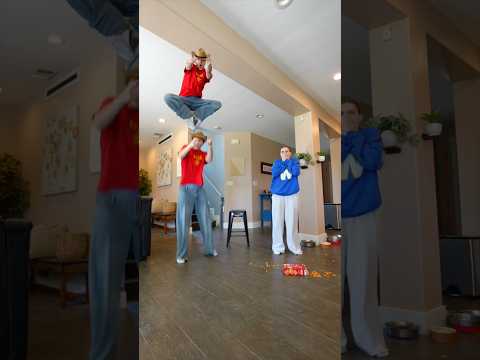 HE DROP KICKED THE CHEEZ ITS🤣🙌🏼 #dance #trend #shortvideo #shorts #couple #duet