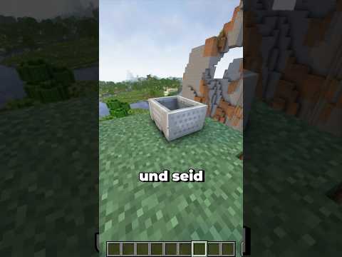 Fliegen mit einem Minecart in Minecraft…?! #minecraft #minecraftshorts #maggus