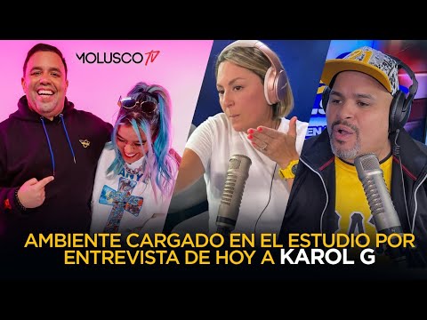 ENTREVISTA esta noche a Karol G causa TENSIÓN en el estudio entre Ali y Pamela?