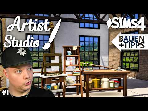 Grundriss: Artist Studio #1 Bauen in Die Sims 4 mit allen Packs