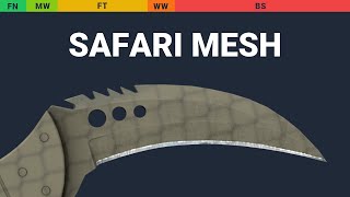 Talon Knife Safari Mesh Wear Preview