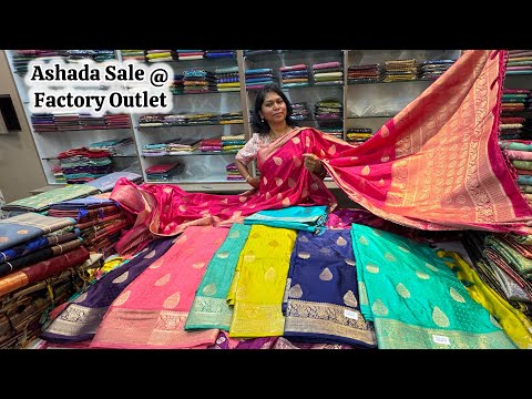 Banarasi Chiffon Georgette Tussar Crepe Tissue Soft Silk Cotton from Manufacturer @ BLR Courier Avl