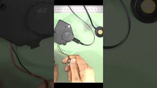 Binary actuator for lamp control - an example