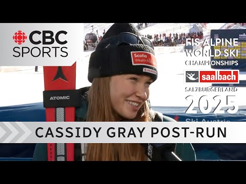 Canada's Cassidy Gray savouring alpine world ski championships experience | #CBCSports