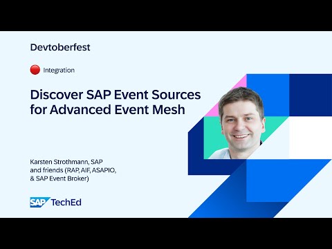 ? Discover SAP Event Sources for Advanced Event Mesh