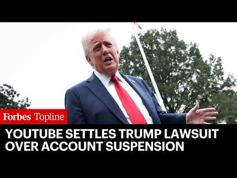 YouTube video thumbnail: Youtube Will Pay $22 Million To Settle Lawsuit With Trump