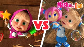 🍬 🍭 La Dolce Vita vs A Tu Servicio 🤖💝 Colección de dibujos animados 📺 Masha y el Oso Castellano