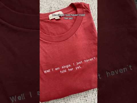 PT 30- embroidering dumb sh*t men say on tshirts for my friends ✨ #embroidery #sewing #dating