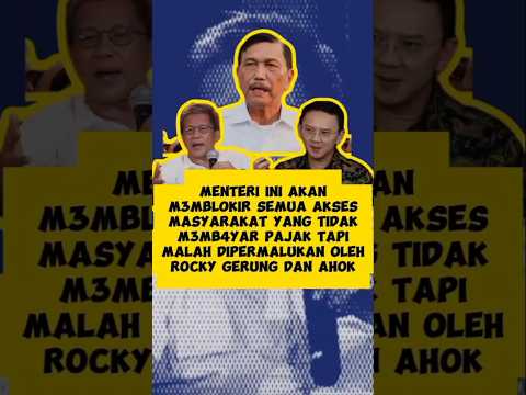 ROCKY GERUNG DAN AHOK MARAH SISTEM PEMERINTAHAN SEKARANG #viral #sad #news #funny