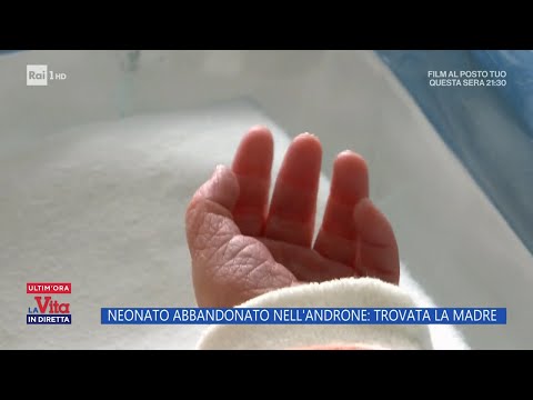 Neonato abbandonato: trovata la madre - La Vita in Diretta 12/03/2024