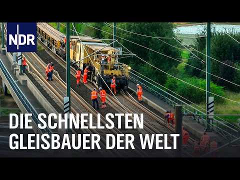 Die Schienenbauer aus Bützow - Keiner verlegt weltweit schneller Bahngleise | Die Nordreportage | ND