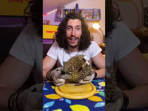 DURIAN Il frutto più puzzolente del mondo (e anche uno dei più costosi) #shorts
