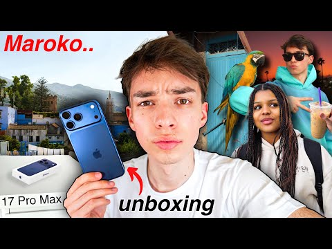 VLOG: Letím fotit do Maroka, iPhone 17 Pro MAX Unboxing, ODHALENÍ KOLEKCE a Moje PRVNÍ fashion show!