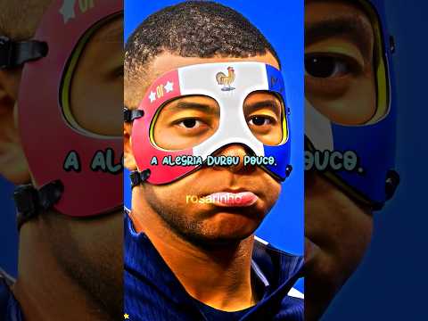 A UEFA baniu essa máscara de Kylian Mbappé 💔🇫🇷