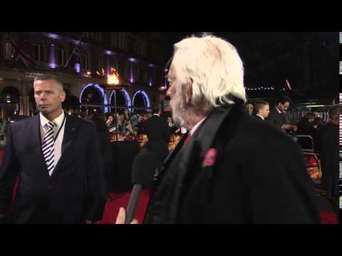 Donald Sutherland at the Mockingjay : Part 2 London Premiere