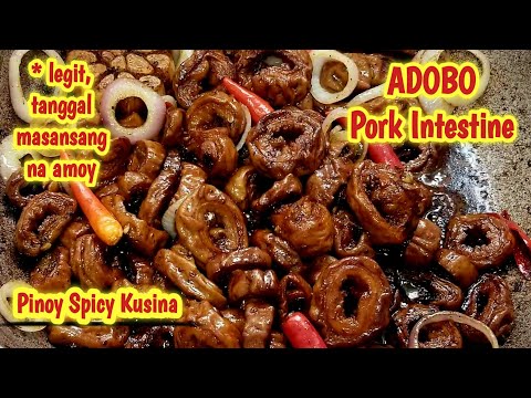 Adobong Bituka ng Baboy |  Bituka ng baboy tanggal ang amoy