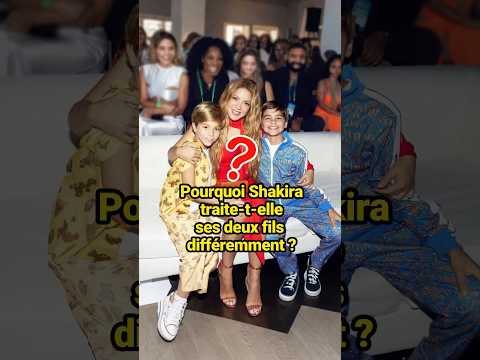 Pourquoi Shakira traite-t-elle ses deux fils différemment ?#celebrity #shakira #zootopia2