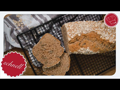 Schnelles Dinkelbrot OHNE GEHZEIT, Thermomix Rezept | elegant-kochen.de