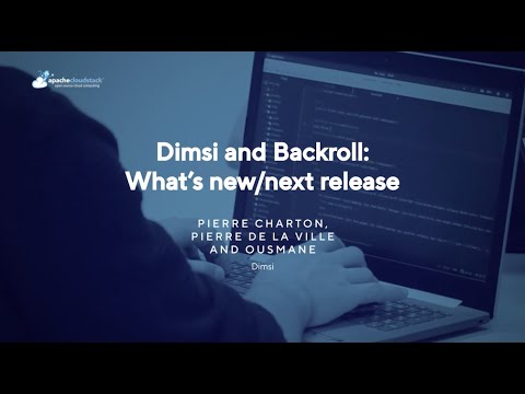 Dimsi and Backroll: What’s new/next release - CloudStack European User Group 2023