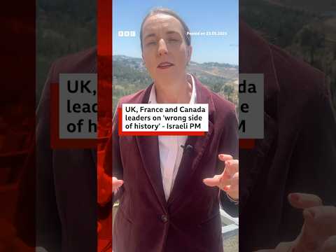 The UK, France and Canada have condemned Israel's expanded offensive in Gaza. #BBCNews