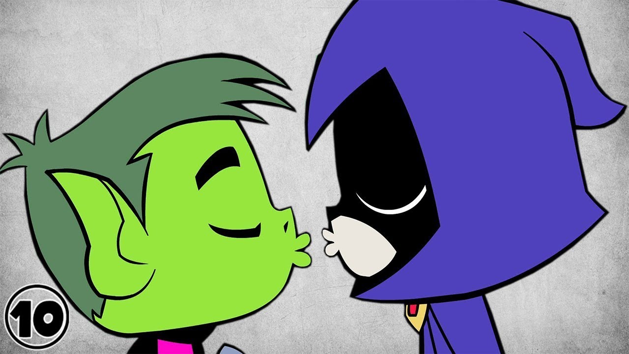 Top 10 Teen Titans Romances