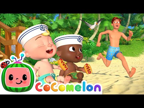 Playdate at the Beach Song | The Sailor Went to Sea | CoComelon Nursery Rhymes & Kids Songs