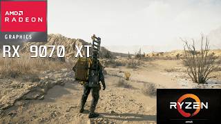 RX 9070 XT & R5 7400F IN 8 GAMES