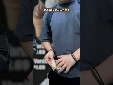 250 Ki Ice Cream! 🤯🍦 #icecream #shortsfeed #shorts #funnyshorts #250