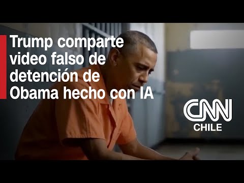 Trump, IA y difamación: Presidente comparte falso arresto de Obama en la Casa Blanca