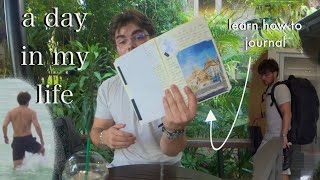 swimming, journaling and chilling in koh samui, thailand 